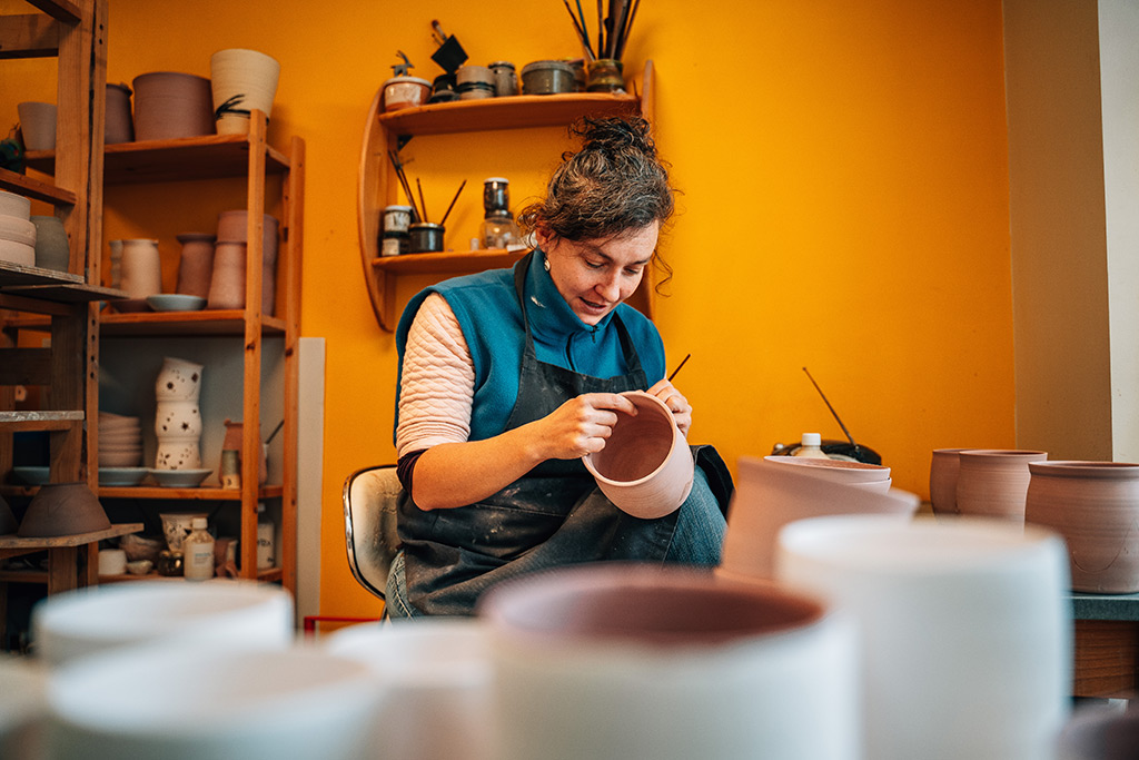 Shooting Photo - Atelier Le Verre de Terre, Le Bourg-d'Oisans